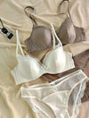 Wire-Free Push-Up Lace French Briefs | OWNLUXE