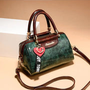 Luxury Crocodile Pattern Handbag - PU Leather Shoulder Tote & Crossbody