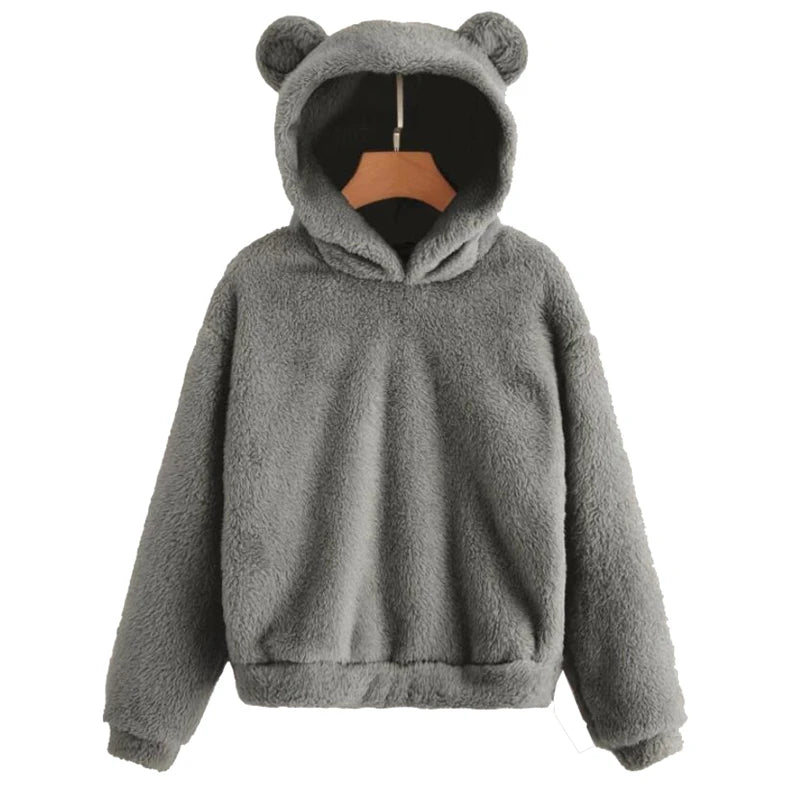 Relaxed-Fit Hooded Long-Sleeve Sweater | OWNLUXE