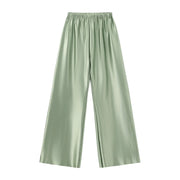 Satin Wide-Leg Pants | OWNLUXE