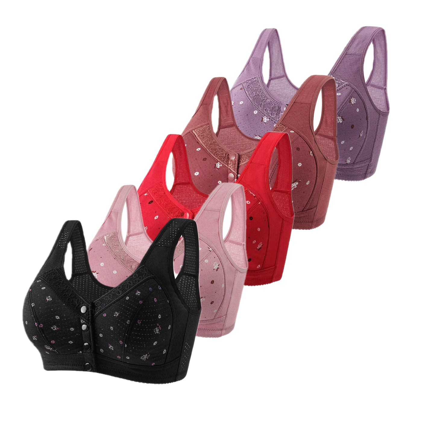 Seamless Wire-Free Lace Bralette | OWNLUXE