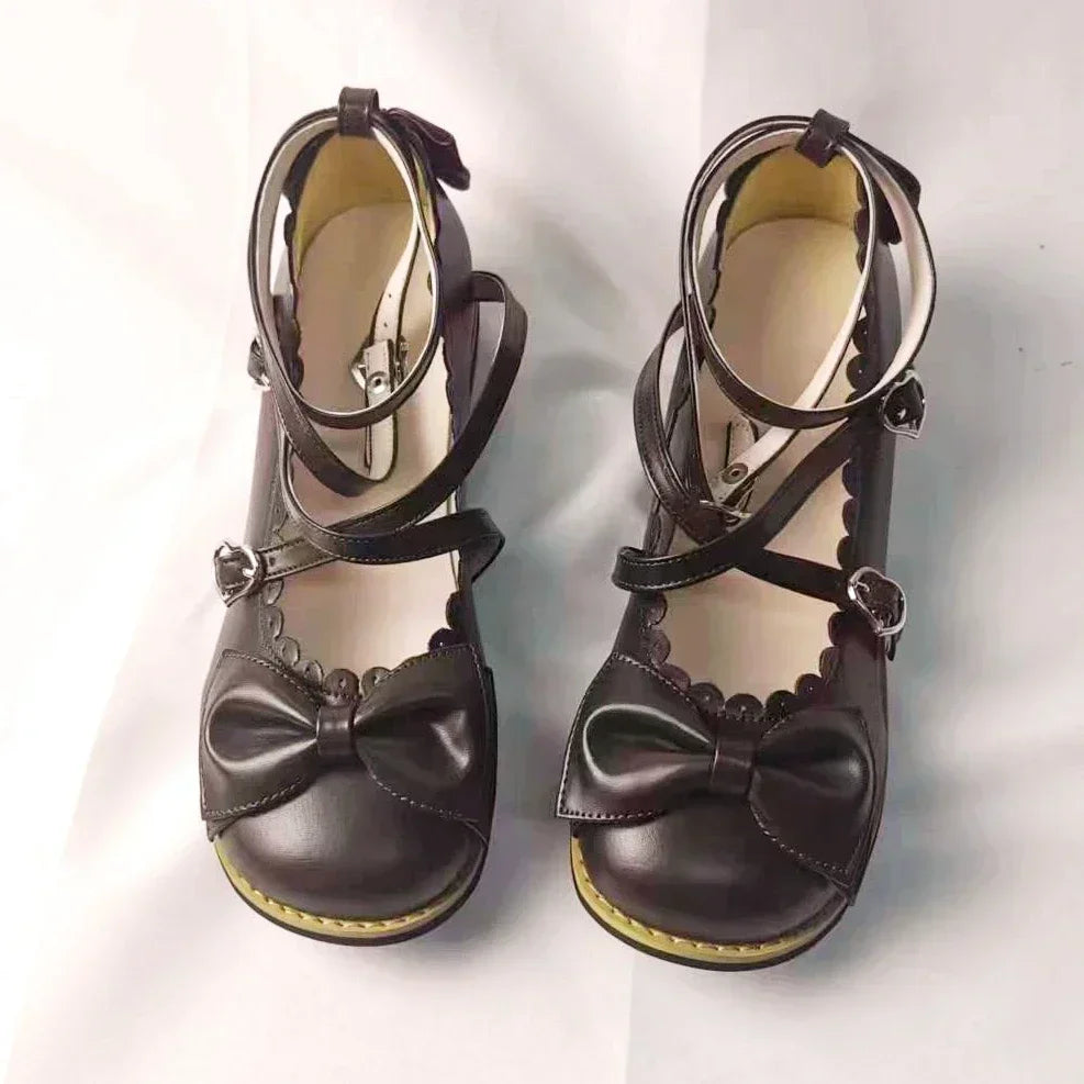 Women's Lolita Shoes Flats – Shop at OWNLUXE