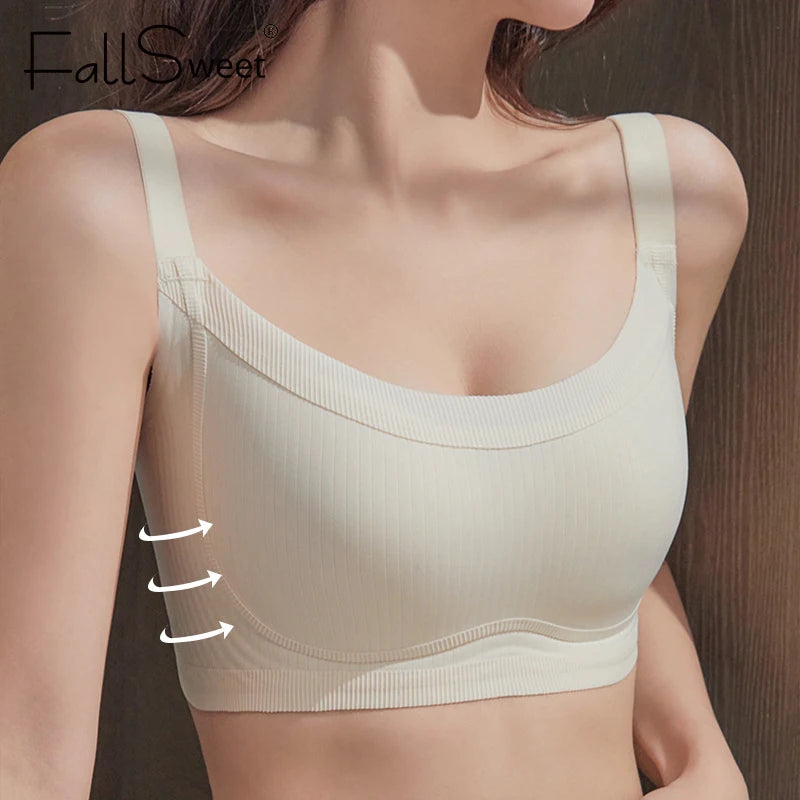 Women's Breathable Seamless Push-Up Bra (Champagne) – Shop at OWNLUXE