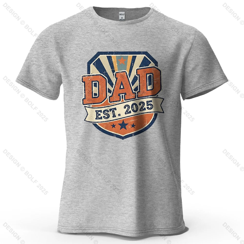 Dad Est. Vintage Graphic Tee - 100% Cotton | OWNLUXE