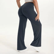 Mid-Waist Yoga Pants – Straight Leg Active