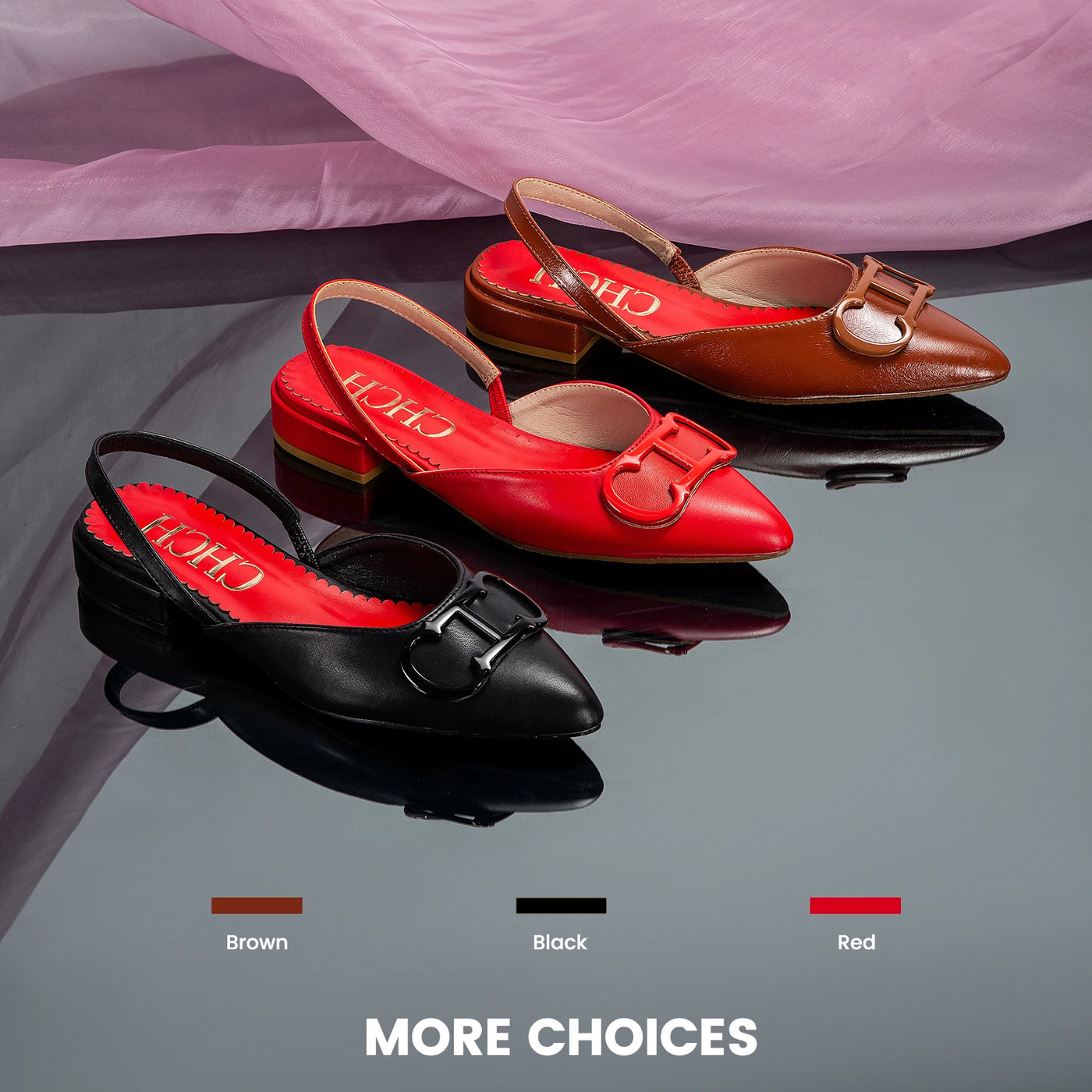 Women's Loafers (Red) | OWNLUXE