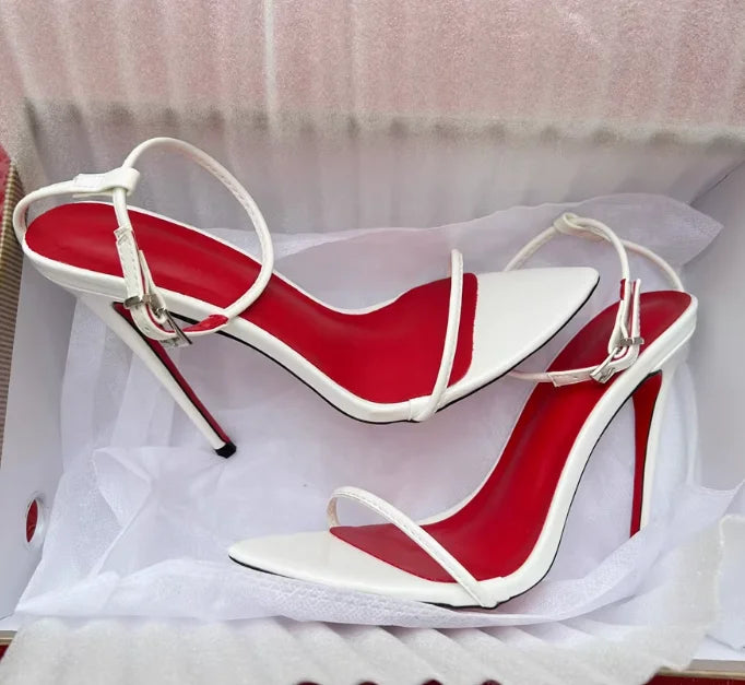 Lace-Up Minimalist Heels | OWNLUXE