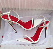 Lace-Up Minimalist Heels | OWNLUXE