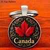 Canadian Maple Keychain | OWNLUXE