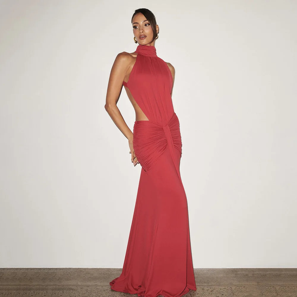 Women's Elegant Brown Dress | OWNLUXE