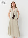 Women's V-Neck Vintage Skirt | OWNLUXE