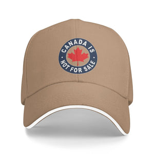 🔥 Canada Is Not for Sale Cap – Bold Maple Leaf Design | Casquette Le Canada n’est pas à vendre – Design audacieux avec feuille d’érable
