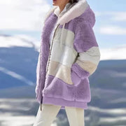 Women's Long Sleeve Hooded Plus Size Jacket | OWNLUXE