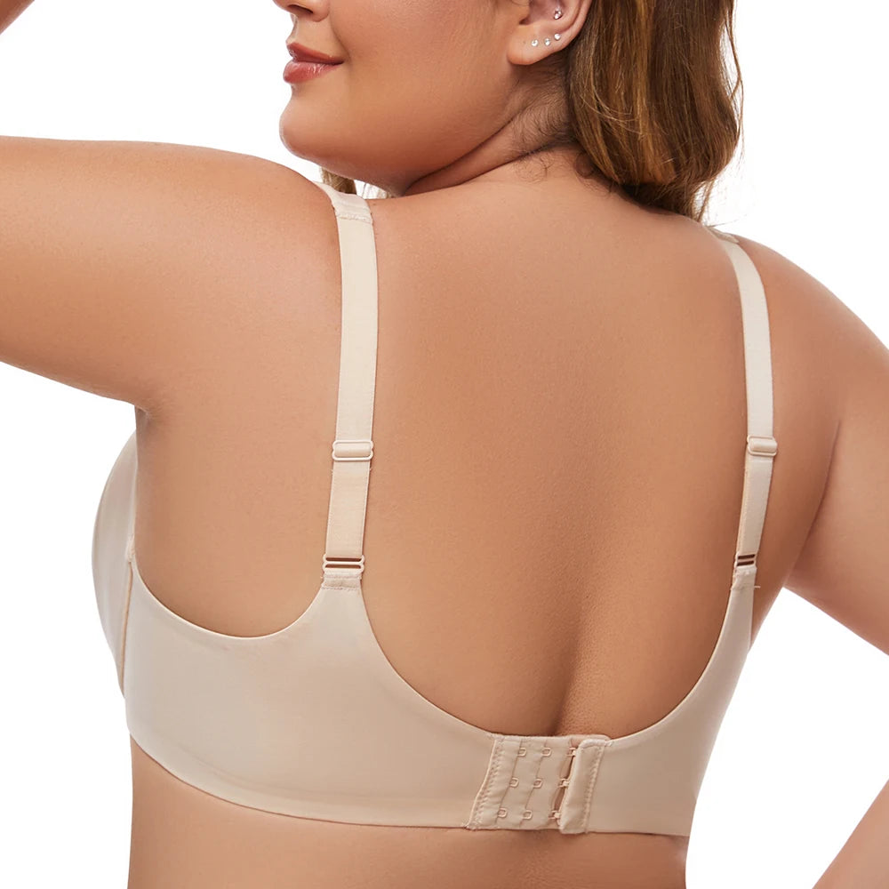 Women's Seamless Plus-Size Bra Sheroine – Shop at OWNLUXE