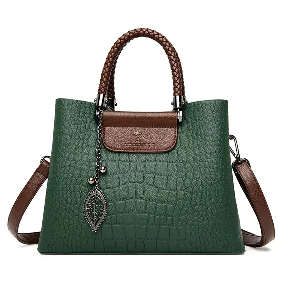 Stylish Patchwork Tote Bag - Soft Microfiber & Chic Sequins
