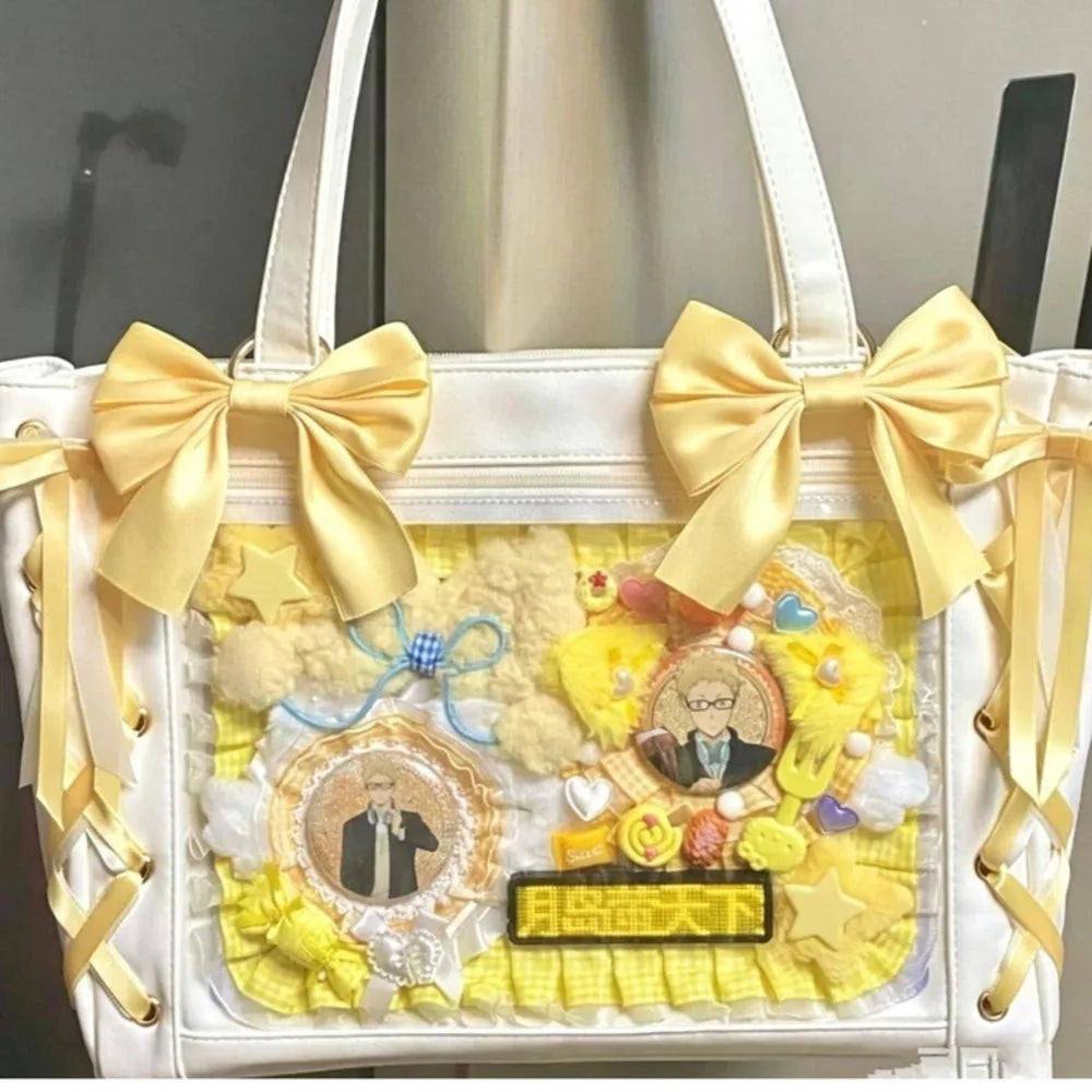 Japanese Cute Sweet Ribbon Ita Bag Lolita Girls | OWNLUXE