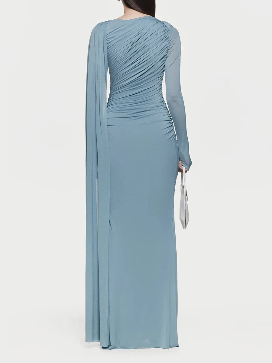 Round-Neck Dress | OWNLUXE