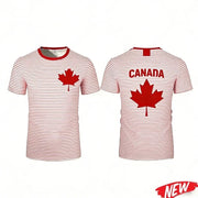 Canada Flag 3D Print T-Shirt – Quick-Dry Comfort | OWNLUXE