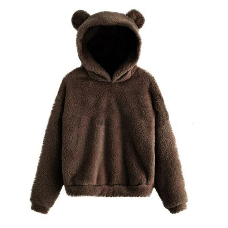 Relaxed-Fit Hooded Long-Sleeve Sweater | OWNLUXE