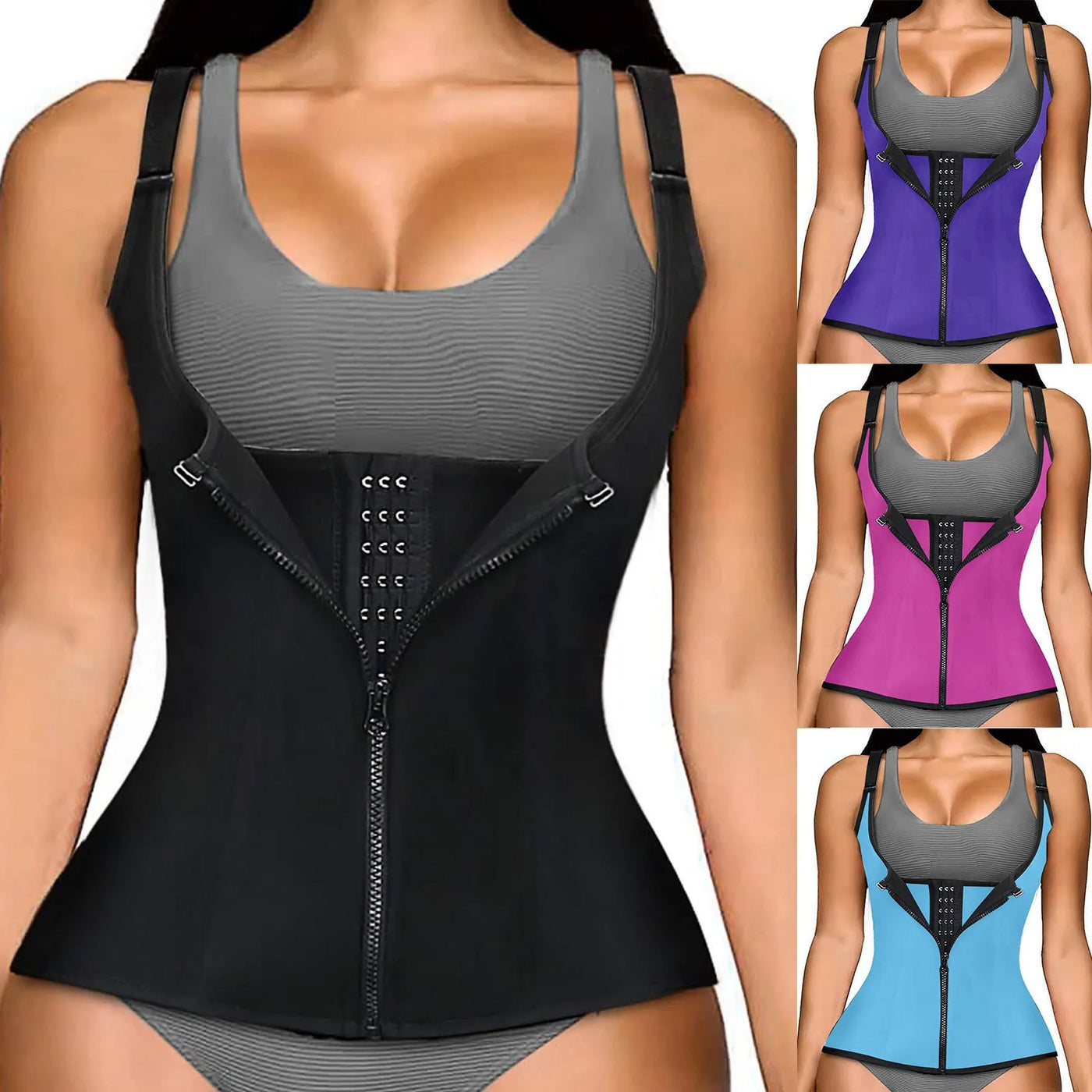 Firm-Control Waist Cincher, Wire-Free Cupless Shaper