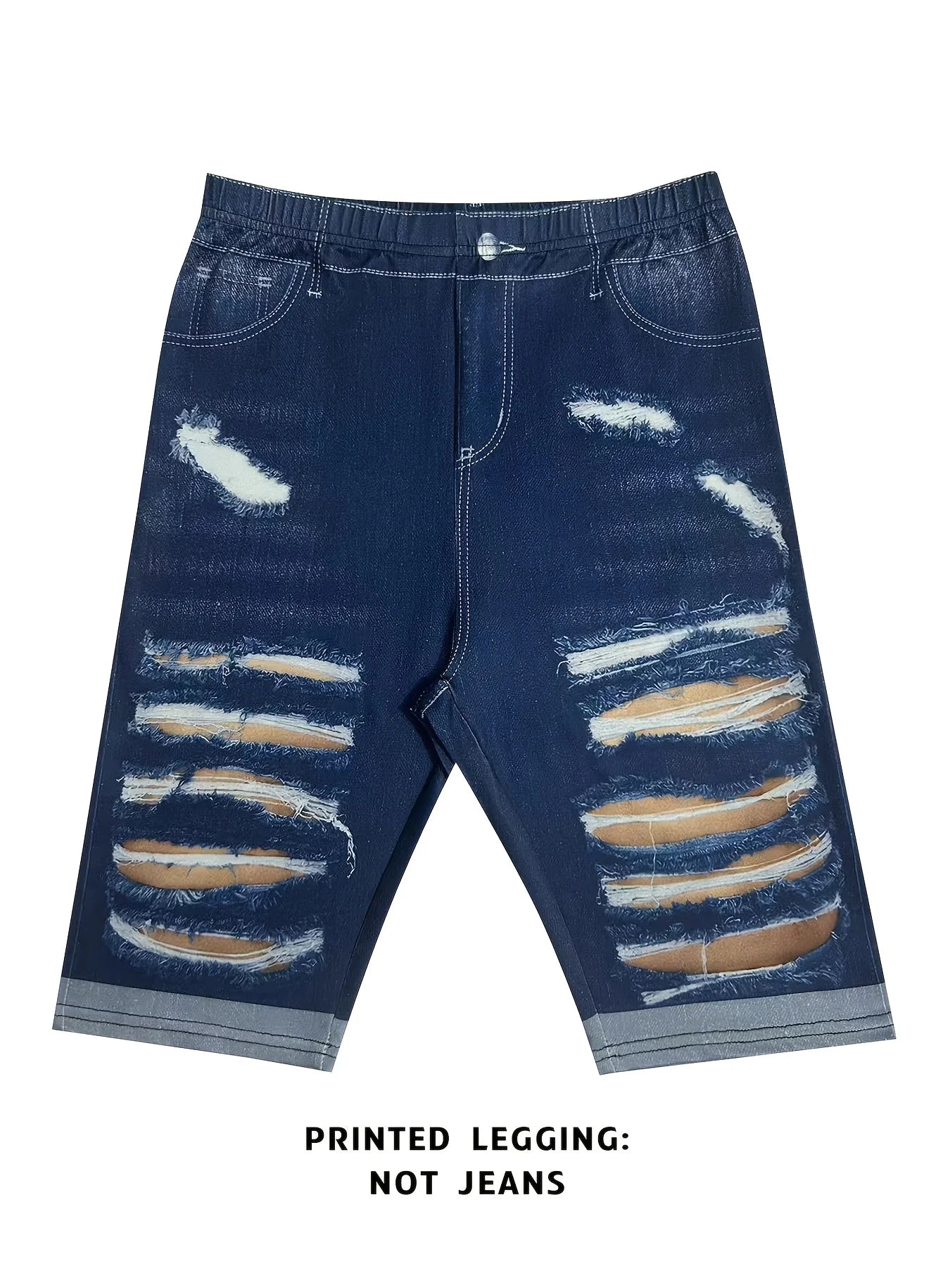 Denim Leggings | OWNLUXE