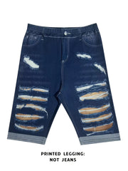 Denim Leggings | OWNLUXE