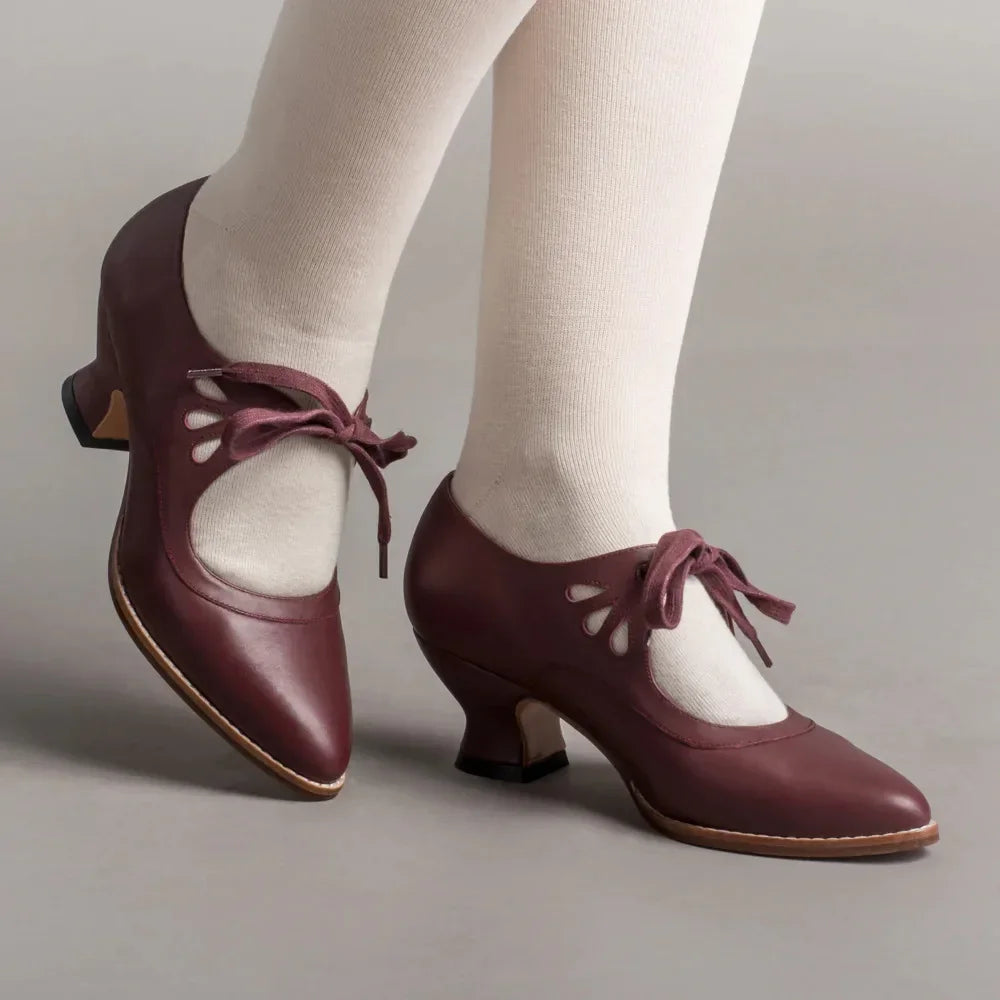 ✨ Lace-Up Mary Jane Heels / Talons Mary Jane à lacets