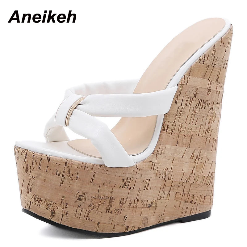 Women's Open Toe Platform Heels – Shop at OWNLUXE