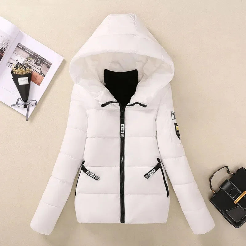 Women’s Winter Hooded Coat – Thick, Cozy Everyday Warmth