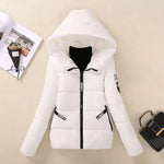 Load image into Gallery viewer, Women’s Winter Hooded Coat – Thick, Cozy Everyday Warmth
