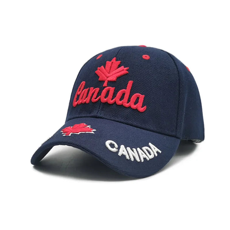 Canada Maple Leaf Baseball Cap – Unisex Adjustable Hat | OWNLUXE