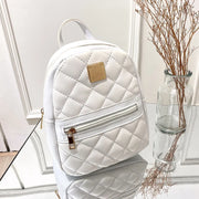 PU Leather Embroidered Backpack | OWNLUXE