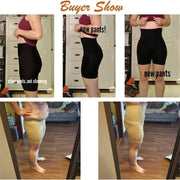 Plus Size High Waist Trainer Shorts – Firm Tummy Control