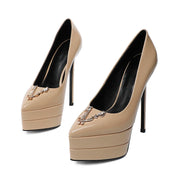 Women's Leather Stiletto Heels – Shop at OWNLUXE