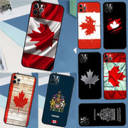 Canada Canadian Flag Case For Samsung Galaxy S25 Ultra S20 S21 S22 S23 S24 Ultra S9 S10 Plus S25 FE Cover Coque