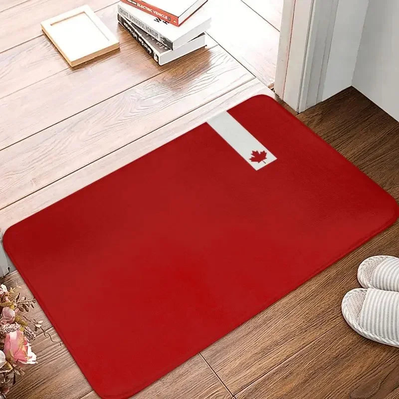 Canada Flag Doormat - Anti-Slip Floor Mat for Indoor & Outdoor