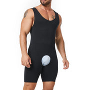 Seamless Men’s Full Body Shaper Bodysuit for Tummy Control