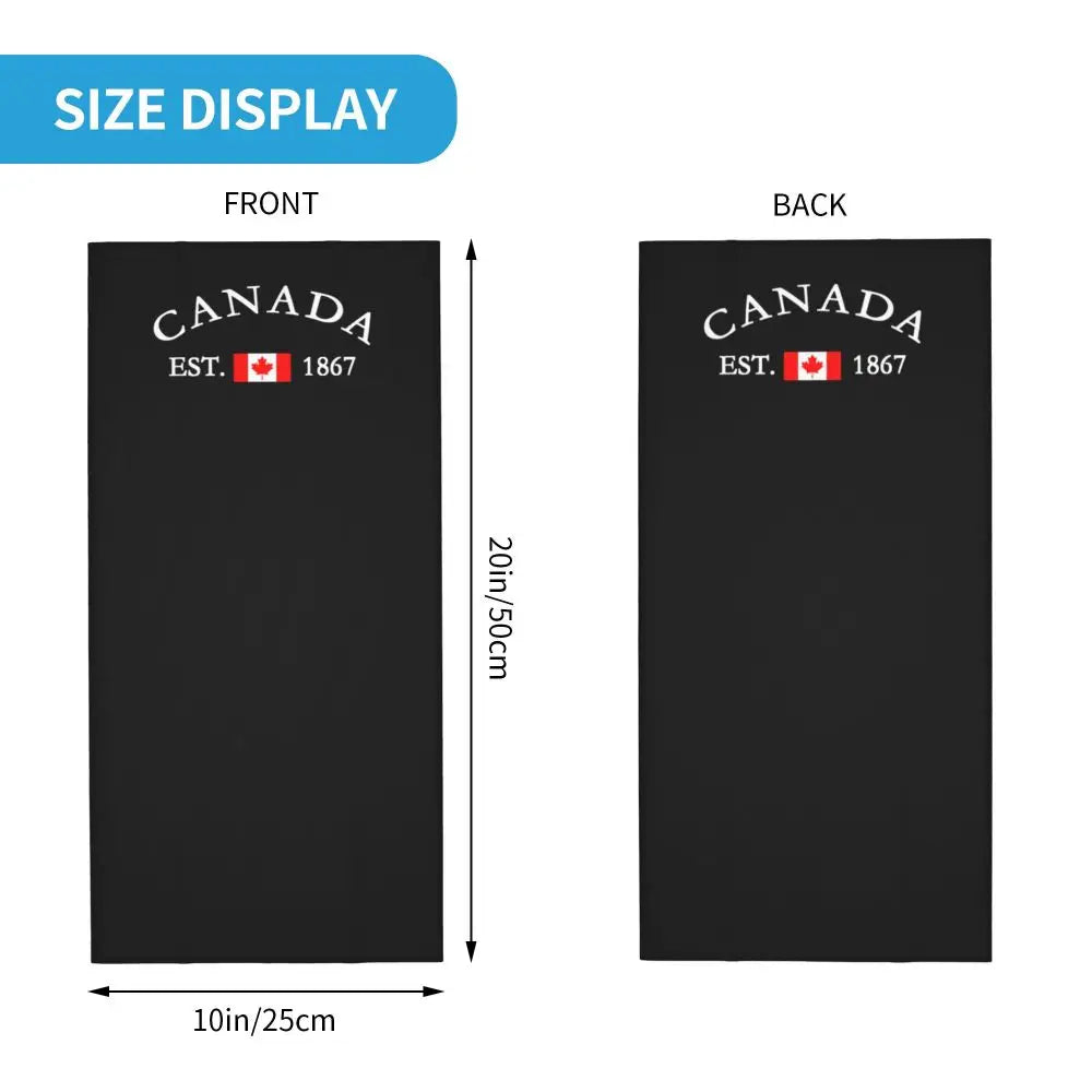 Canadian Flag Maple Leaf Neck Gaiter | OWNLUXE