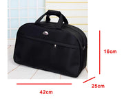 Women's PU Leather Travel Duffle Bag – Geometric Design Weekender