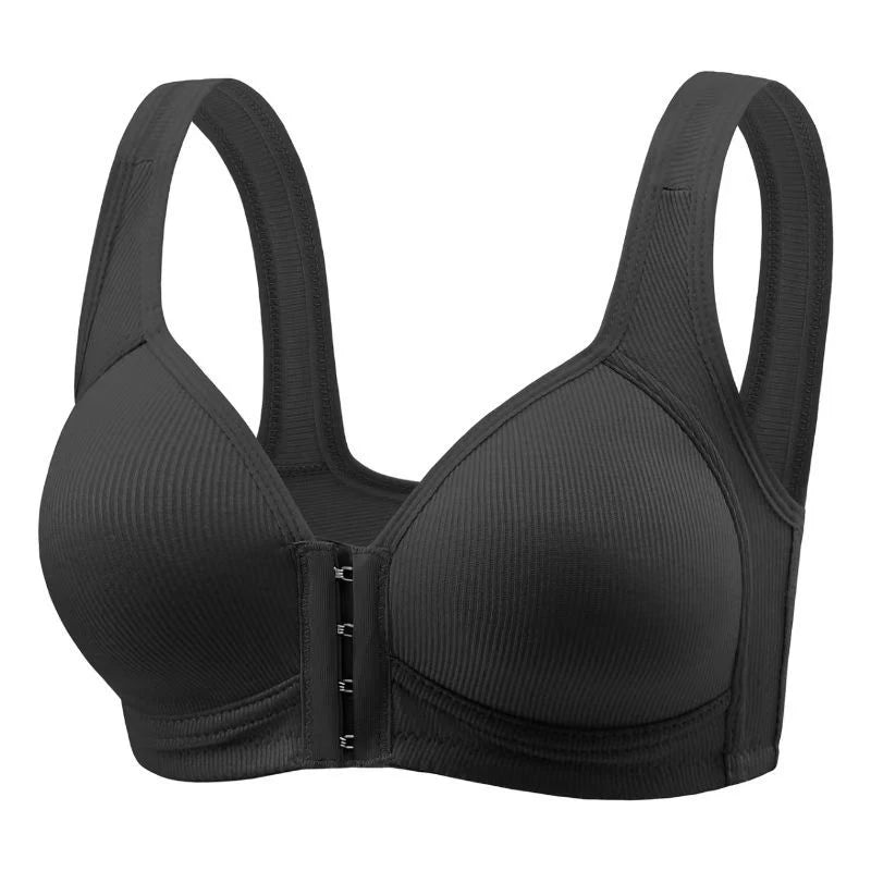 Front-Closure Seamless Wire-Free Push-Up Bralette | OWNLUXE