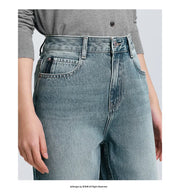 Semir 2025 Spring Straight Jeans - Simple Long Trousers