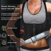 Women’s Sauna Sweat Vest Waist Trainer Shapewear Tank