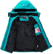 Women’s Waterproof Ski Jacket – Warm Hooded Snow Shell
