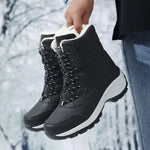 Load image into Gallery viewer, Women’s Winter Wedge Snow Boots | Bottes de Neige d’Hiver à Talon Compensé pour Femmes
