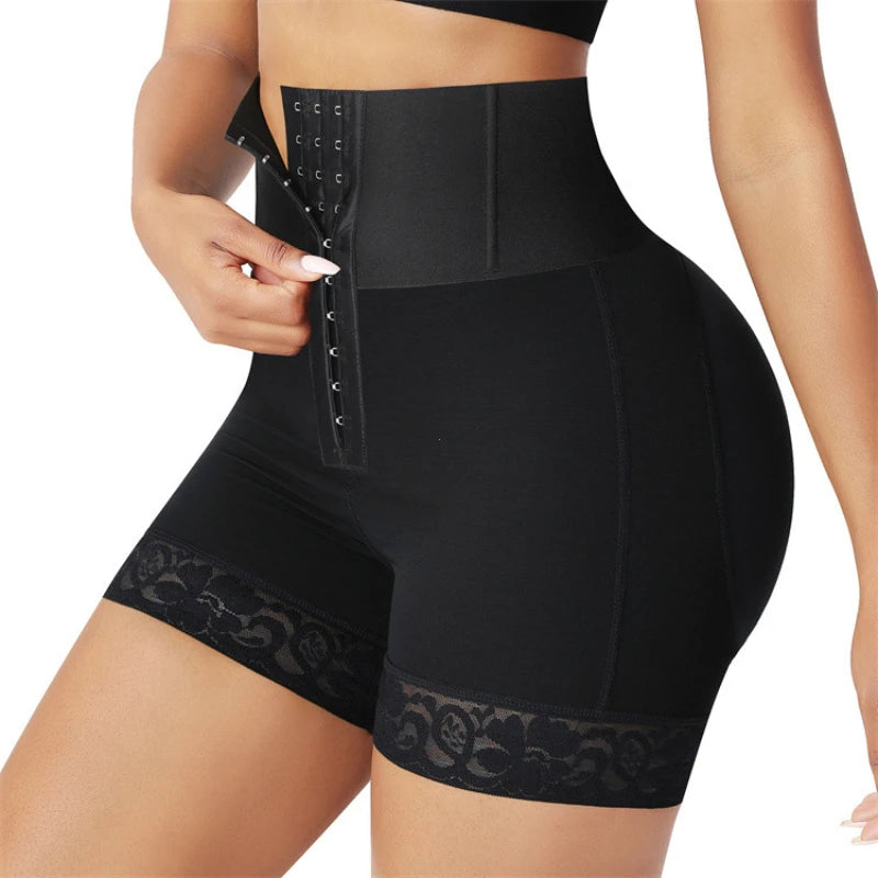 High Waist Butt Lifter Shaper Shorts - Firm Tummy Control Shapewear