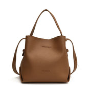 PU Leather Crossbody Bag (Brown) | OWNLUXE