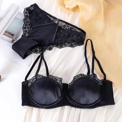 Push-Up Lace Satin Briefs | OWNLUXE