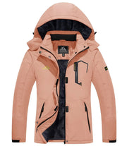 Women's Windproof Fleece-Lined Winter Jacket