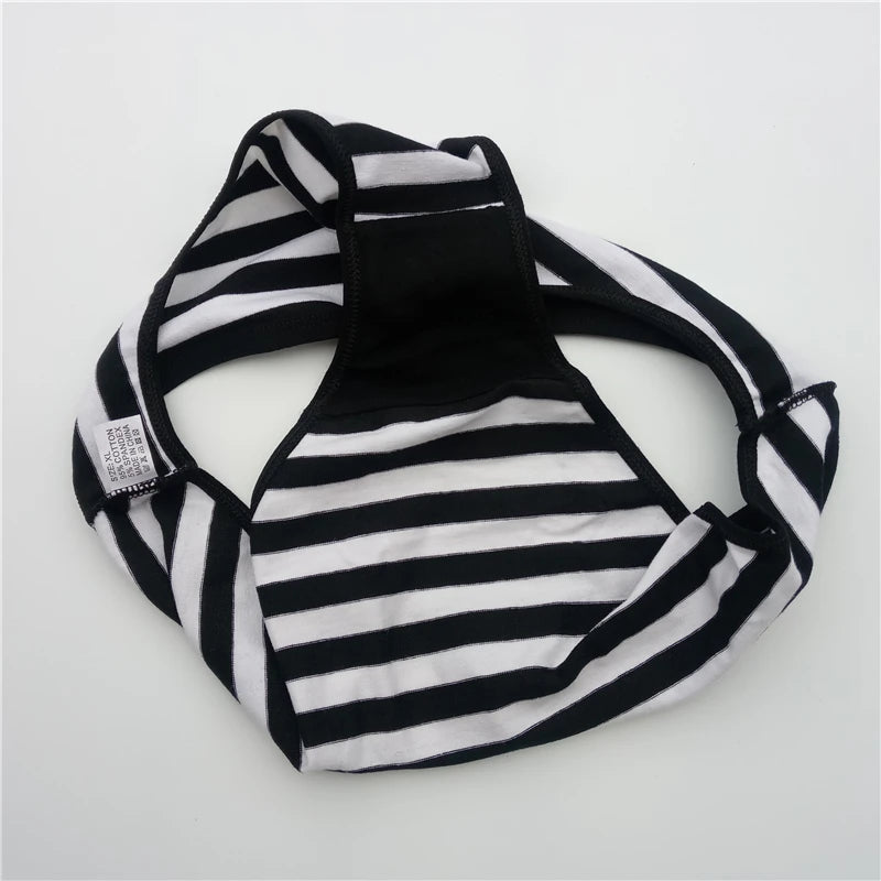 Women's Cotton Bikini Briefs 5-Pack | Striped Low-Rise Underwear | OWNLUXE