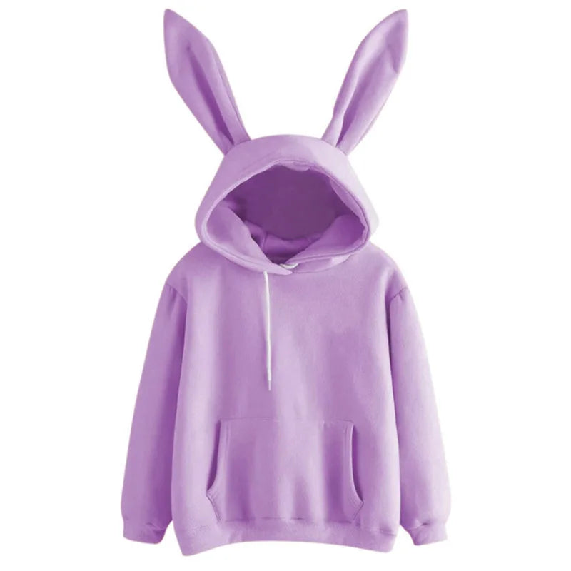 Women's Casual Solid Hooded Hoodie | OWNLUXE
